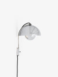 Flowerpot VP8 Wall Lamp - Chrome-Plated
