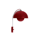 Flowerpot VP8 Wall Lamp - Vermillion Red