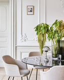 Flowerpot Portable table lamp VP9 - Chrome