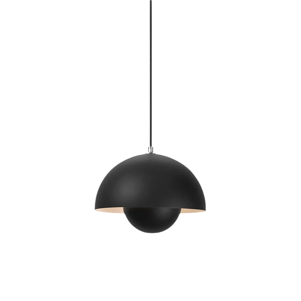 Flowerpot Pendant Small VP1 - Matt Black