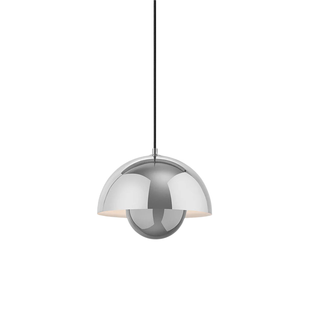 Flowerpot Pendant Small VP1 - Polished Chrome
