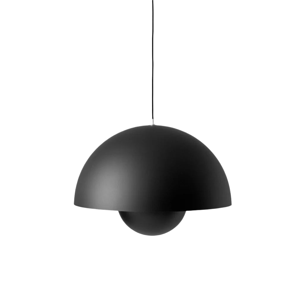 Flowerpot Pendant Large VP2 - Matt Black