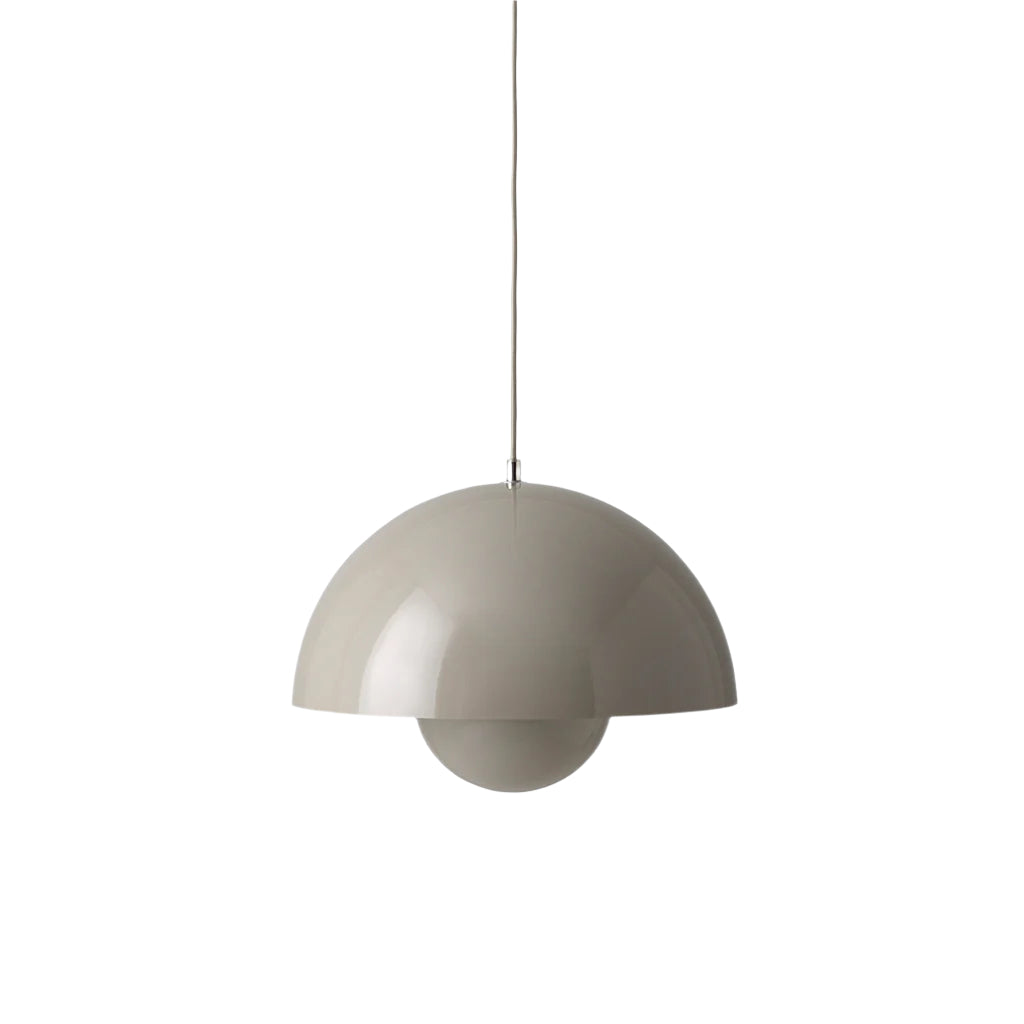 Flowerpot Pendant Medium VP7- Grey Beige