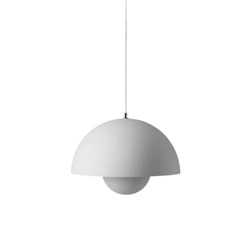 Flowerpot Pendant Medium VP7 - Matt Light Grey