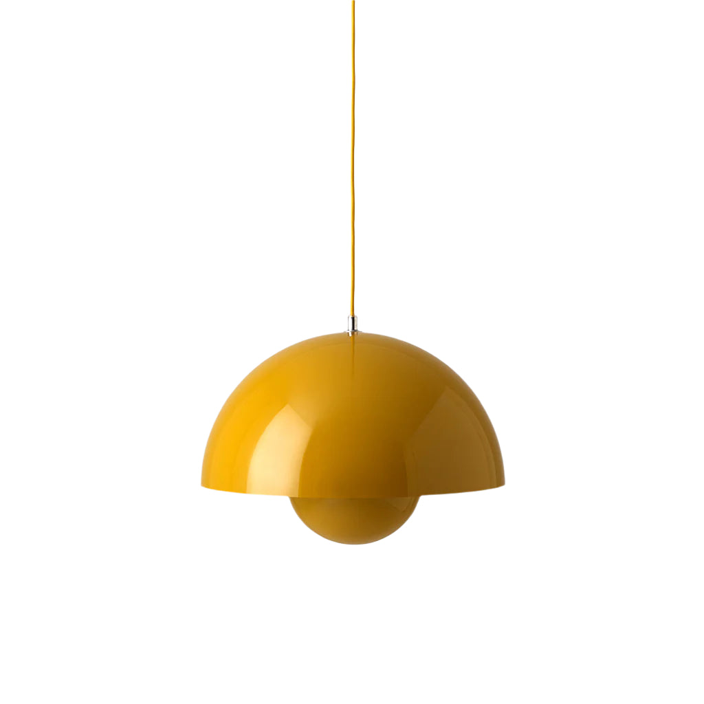 Flowerpot Pendant Medium VP7 - Mustard