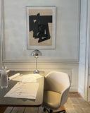 Flowerpot table lamp VP3 - Chrome Plated