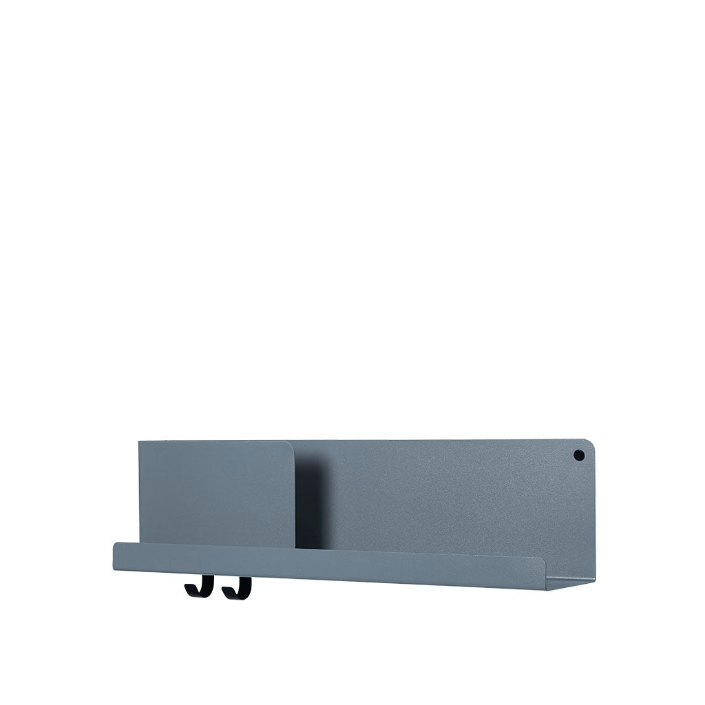 Folded Shelves 63 x 16.5 cm - Blue-Grey