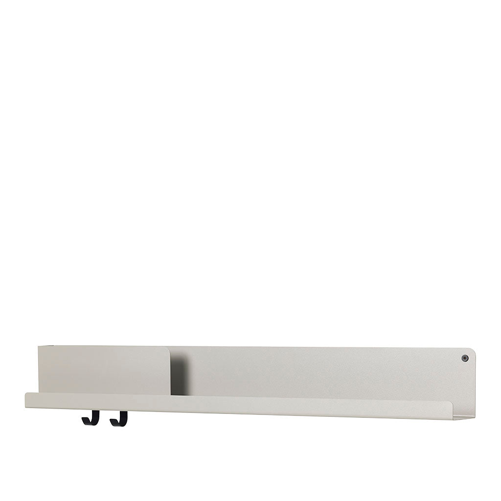 Folded Shelves 96 x 13 cm - Grey