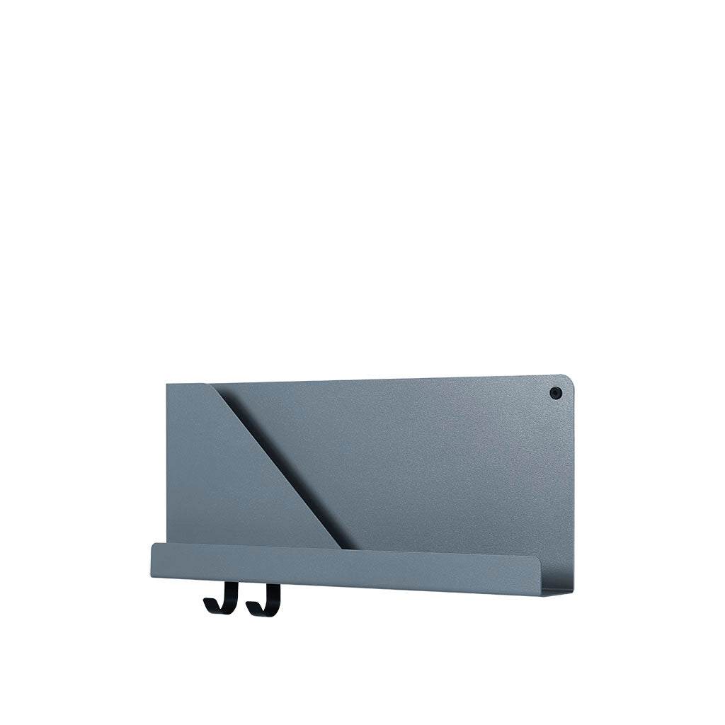 Folded Shelves 51 x 22 cm - Blue-Grey