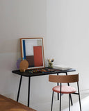 Friday Dining Chair Natural - Upholstered seat, With arms