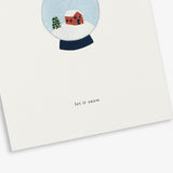 Greeting Card - Snowglobe