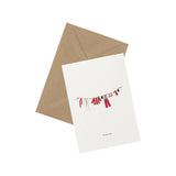Greeting Card - Santa Clothes