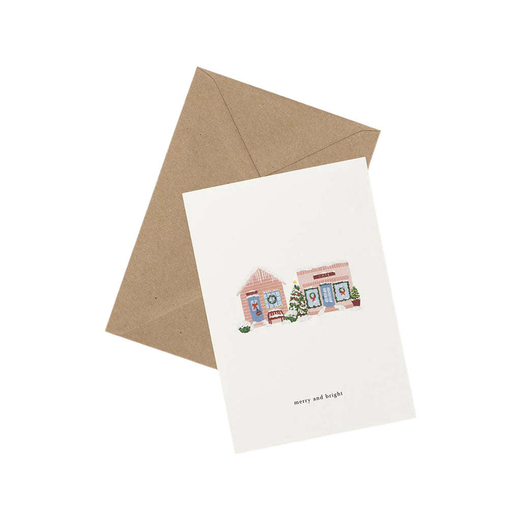 Greeting Card - December Street