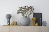 Ball Vase Grey Ø 30