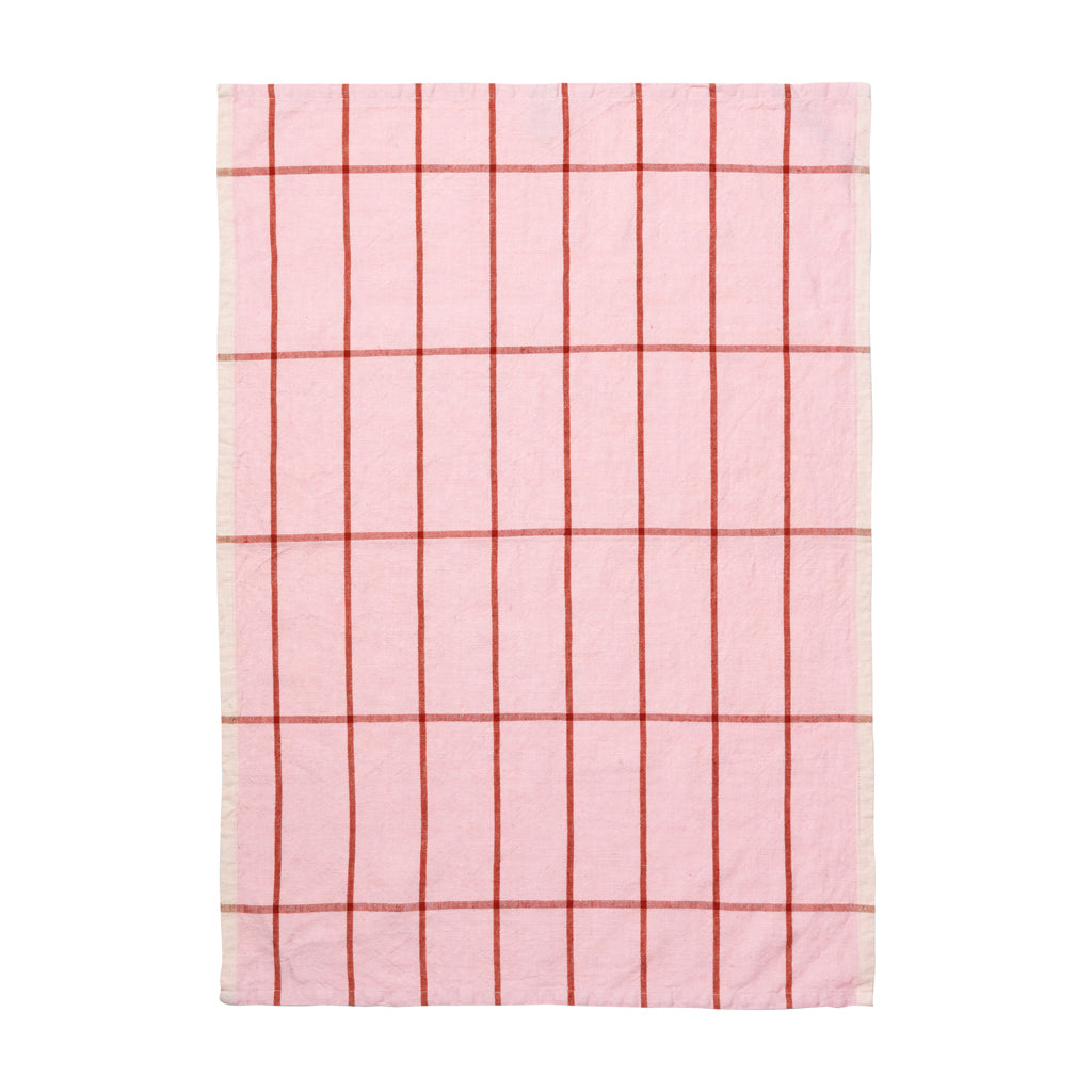 Hale Tea Towel - Rose/Rust