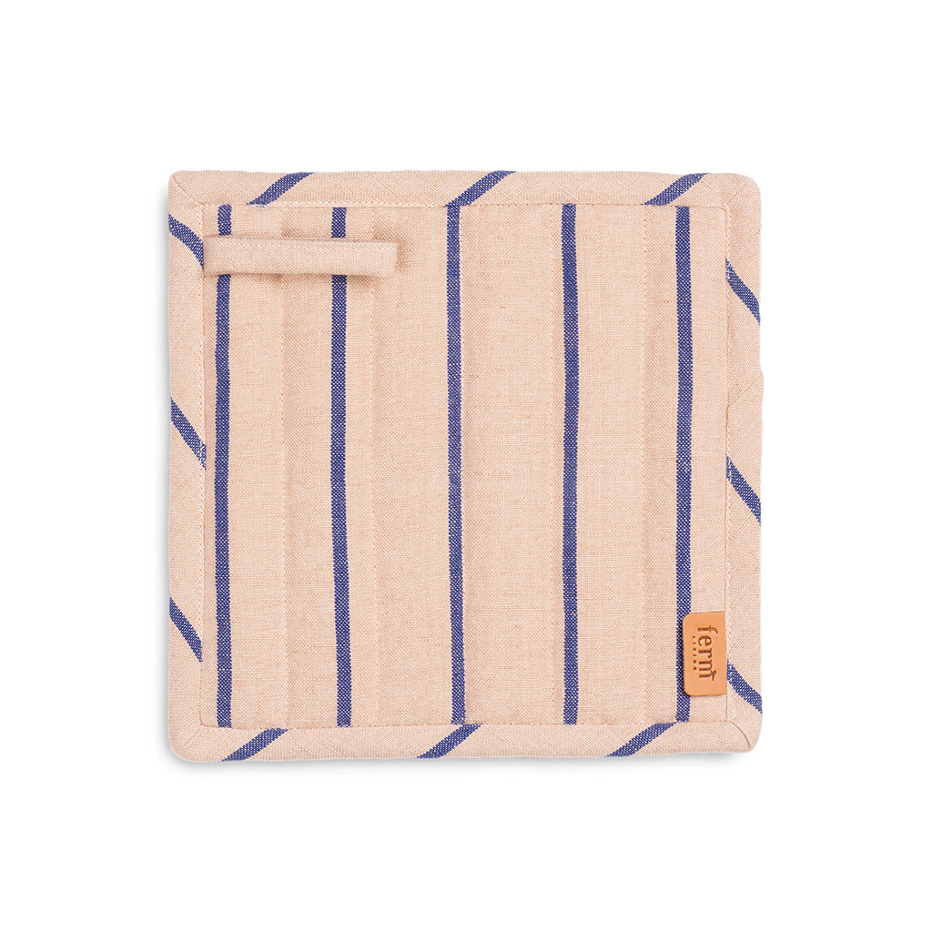 Hale Pot Holders - Set of 2 - Rose/Bright Blue