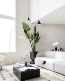 Hourglass Pot Large - Black