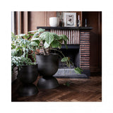 Hourglass Pot Large - Black