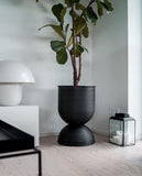Hourglass Pot Medium - Black
