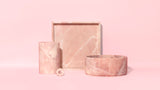 Pink Marble Square Tray