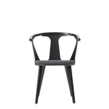 In Between Chair SK2 - Black Lacquered Oak w. Fiord 191