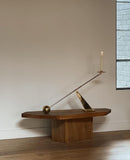 Interconnect Candle Holder - Brass