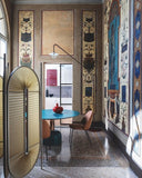 Iola Chair Black Metal Legs - Camel Velvet - Displayed Item