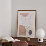 JWDA Table Lamp - White marble