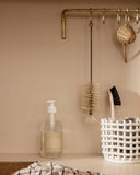 Kitchen Rod incl. 6 hooks - Brass