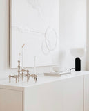 Kizu Table Lamp - Black Marble, Small