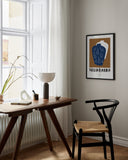 Kizu Table Lamp - Grey Marble, Small