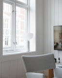 Kizu Table Lamp - White Marble, Large