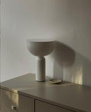 Kizu Table Lamp - White Marble, Small