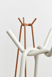 Knit Coat rack - White