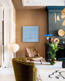 Knitting Lounge Chair, Sheepskin - Walnut / Sahara