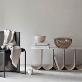 Curved Bench | Beige