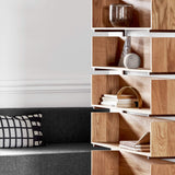 Opal Glass Vase | Small | Brown Topaz