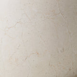 Lato Side Table LN8 Round - Ivory White & Crema Diva Marble