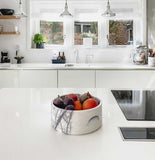 White Marble Fruit Bowl