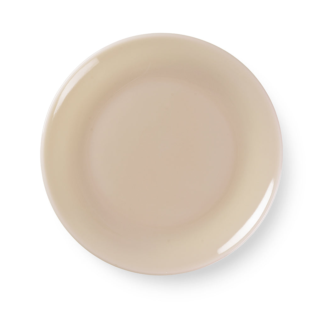 MILK Plate Ø25 - Almond