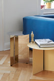 High Slit Side Table - Mirror