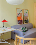 Matin Table Lamp - Bright red