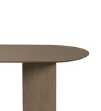 Mingle Table Oval 220 Veneer Dark