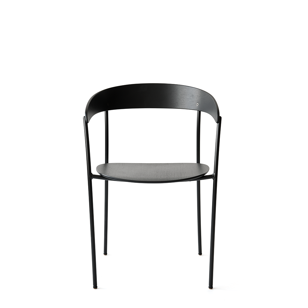 Missing Armchair - Black Ash w. Black Frame