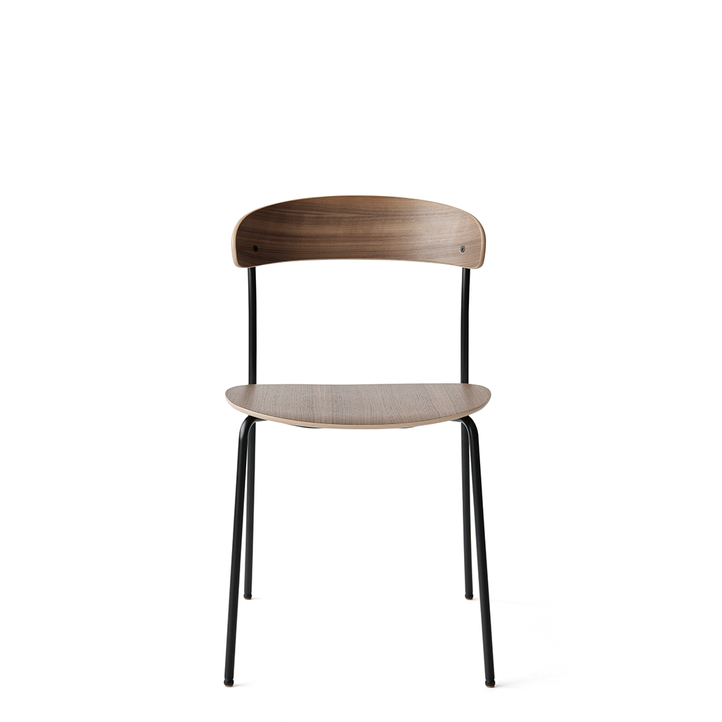 Missing Chair - Walnut w. Black Frame