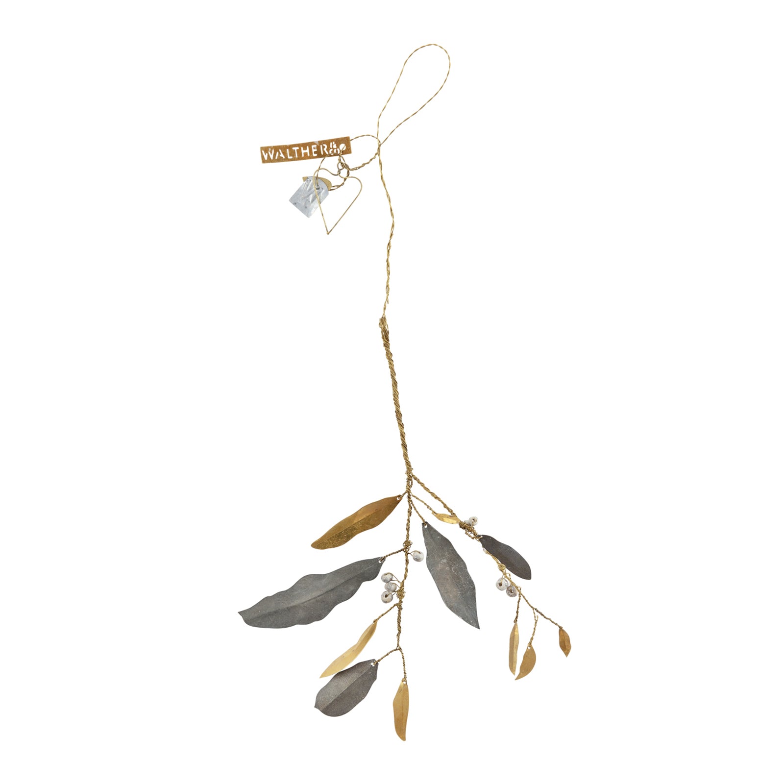 Ornament Mistletoe - mix alamă & zinc