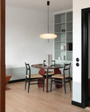 Model 2065 Suspension - White diffuser, black hardware, black cable