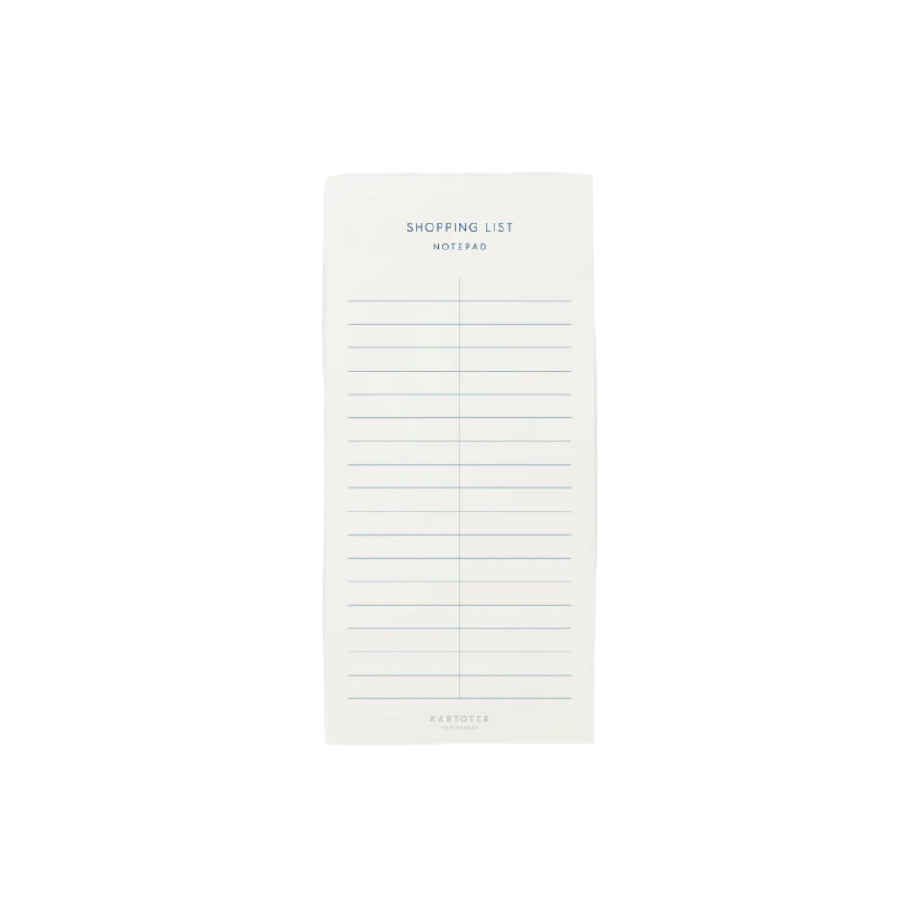 Shopping List Notepad