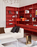 High Slit Side Table - Brass