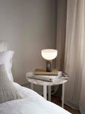 Kizu Portable Table Lamp - Gris du Marais Marble